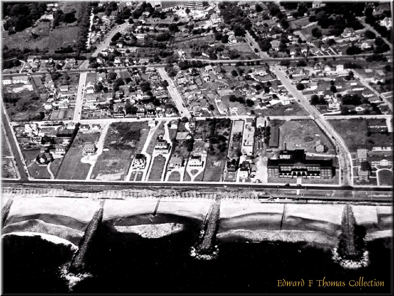 Oblique aerial photographs of Long Branch, New Jersey