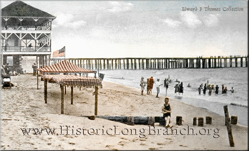 Historic Views of Long Branch - Beach and Pier