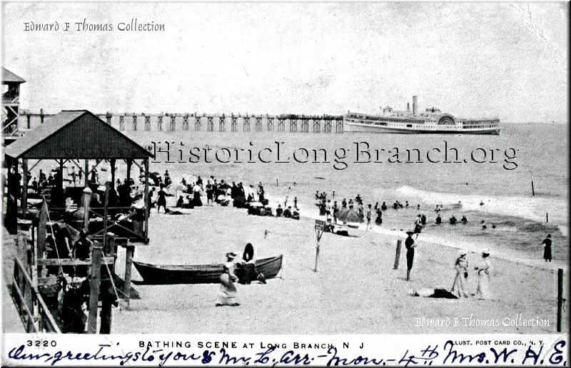 Historic Views of Long Branch - Beach and Pier